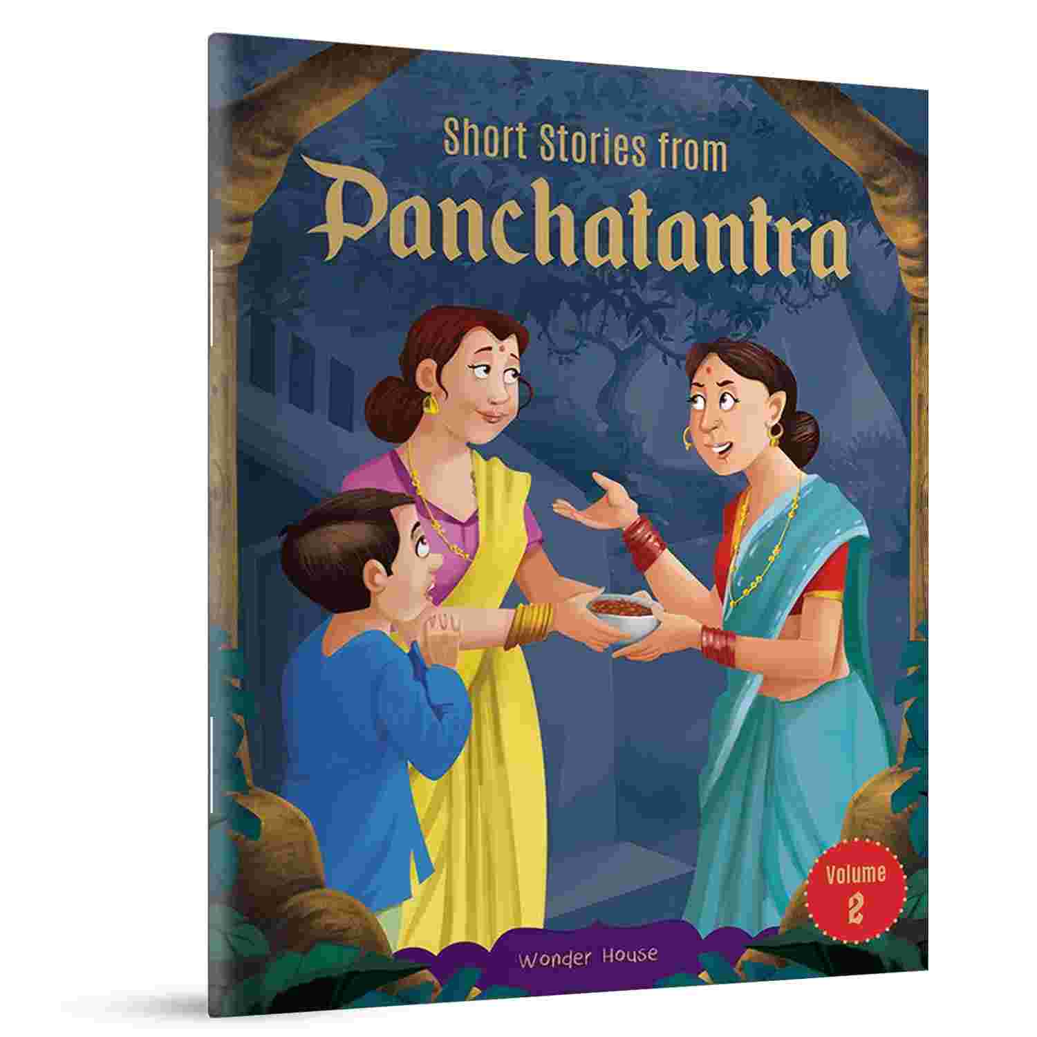 Short Stories From Panchatantra - Volume 2: Abridged Illustrated Stories For Children (With Morals)