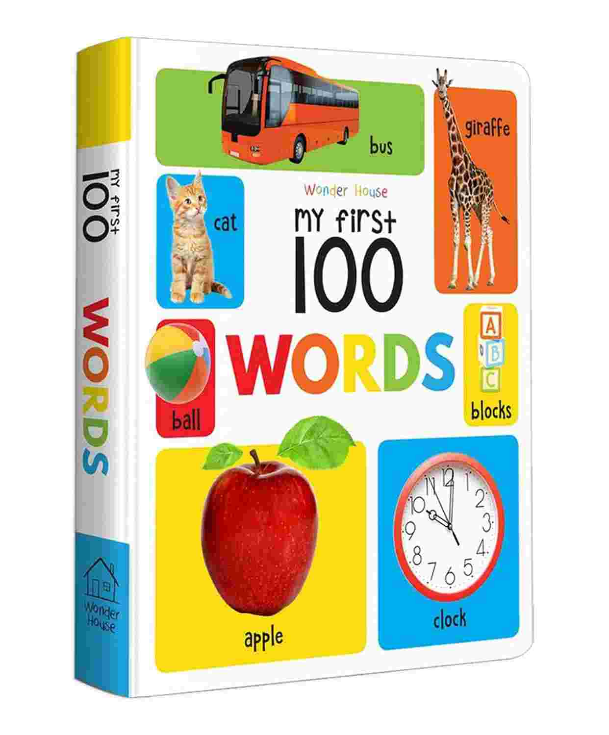 My First 100 Words: Board Book for Kids By Wonder House Books