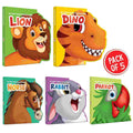 Animals Shaped Books (Pack of 5) By Wonder House Books
