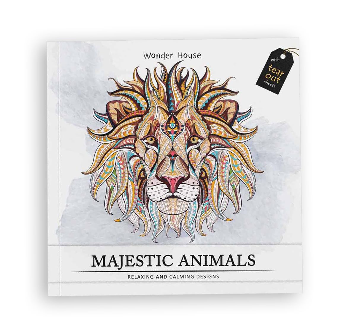 Majestic Animals Adult Colouring Book | Wonder House | Beetle