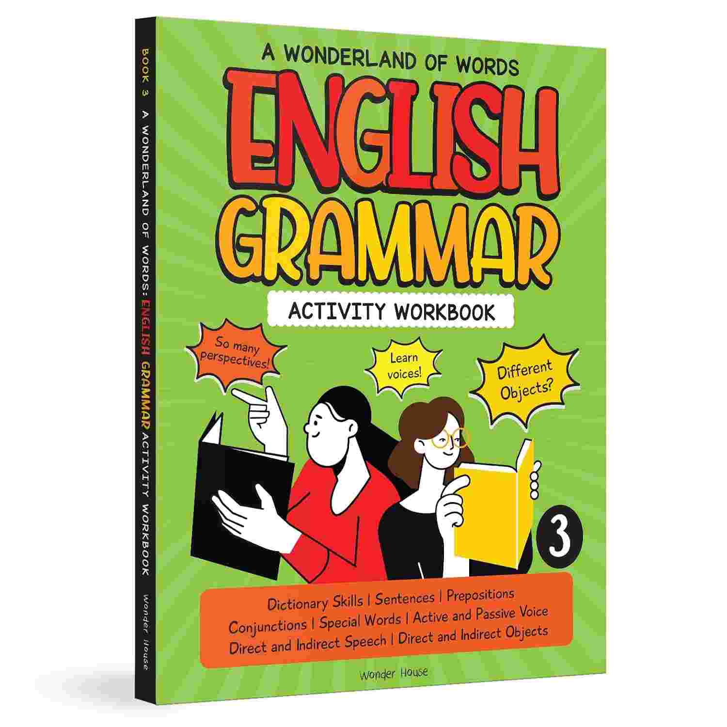 A Wonderland Of Words: English Grammar (Level 3 Activity Workbook) By Wonder House Books