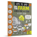 Lots to Spot On The Farm Search, Find and Color Activity Book | By Wonder House Books