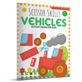 Scissor Skills: Vehicles Cut & Paste Workbook for Preschoolers | By Wonder House Books
