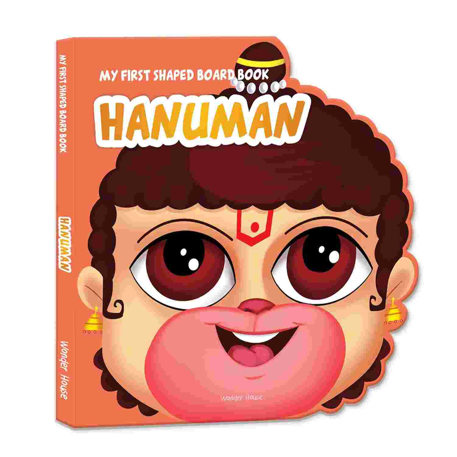 My First Shaped Board Book: Lord Hanuman By Wonder House Books