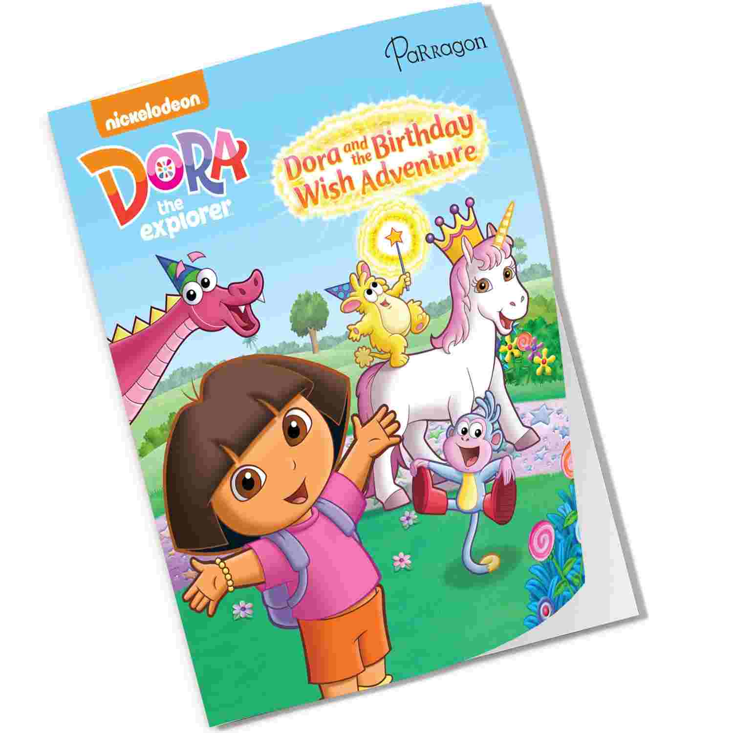 Dora the Explorer: Dora and the Birthday Wish Adventure (For 4 to 6 Year Old Kids) - Parragon