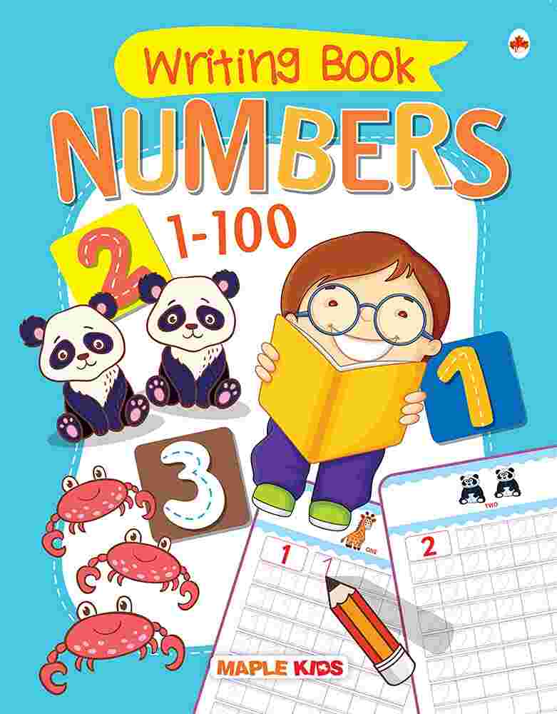 Numbers Writing Book 1-100 (Practice) Published by Maple Press