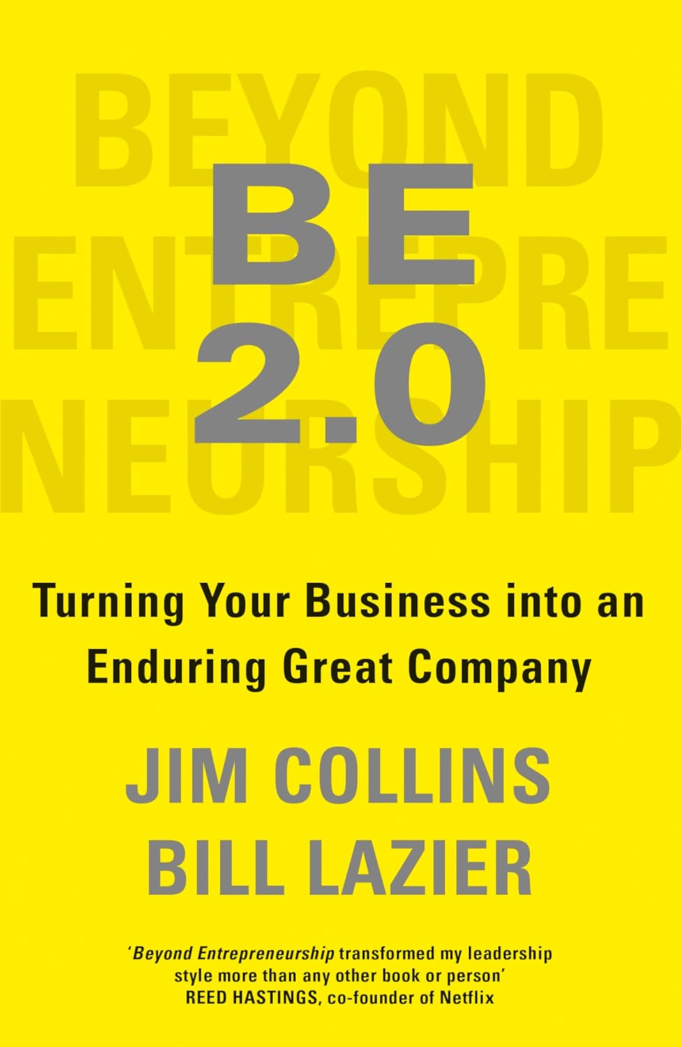 Beyond Entrepreneurship 2.0 By Jim Collins