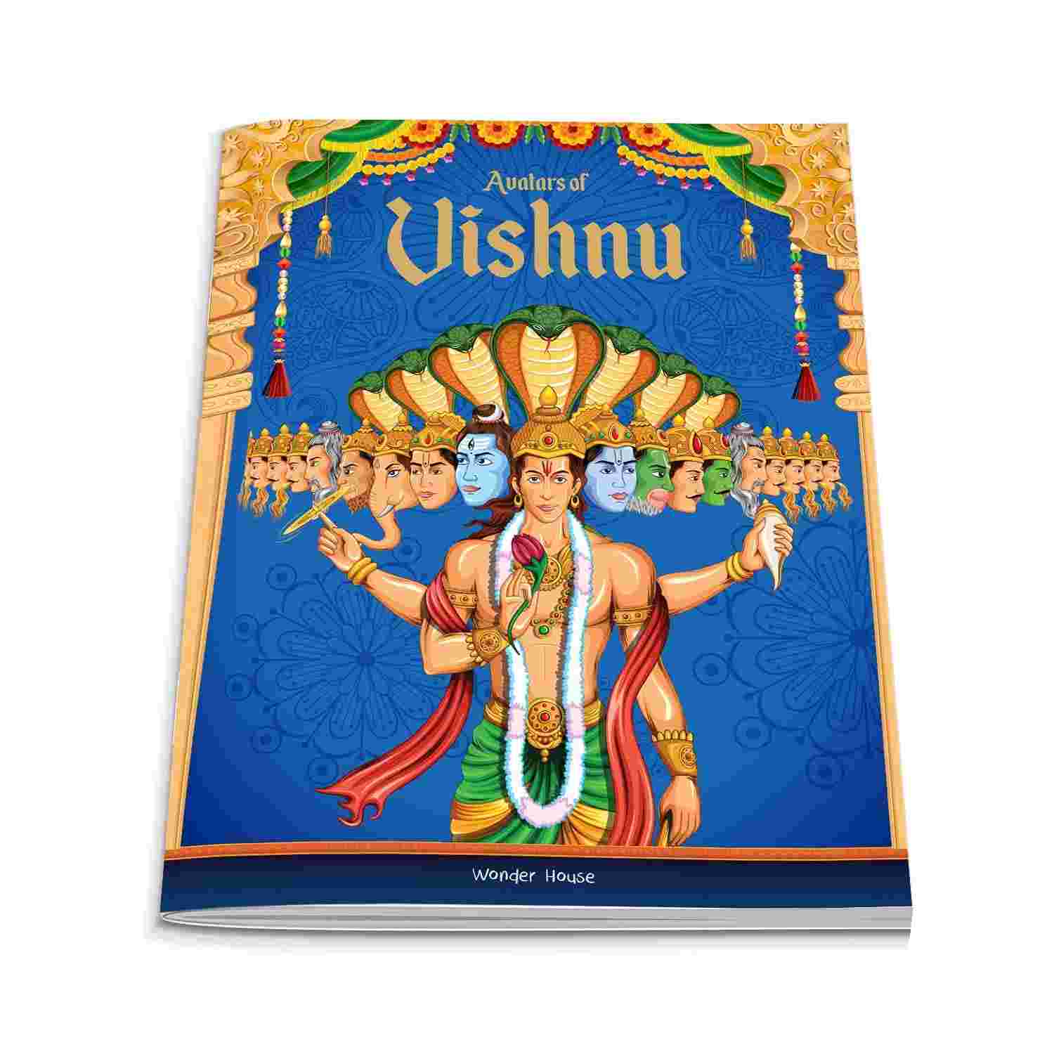 Avatars of Vishnu For Children: Tales from Indian Mythology By Wonder House Books