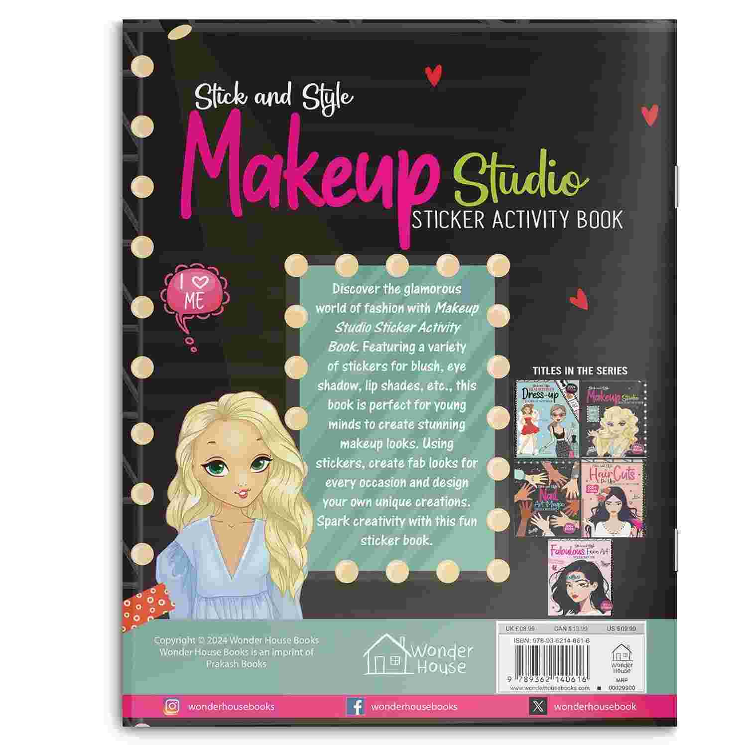 Stick and Style - Makeup Studio (Sticker Activity Book)