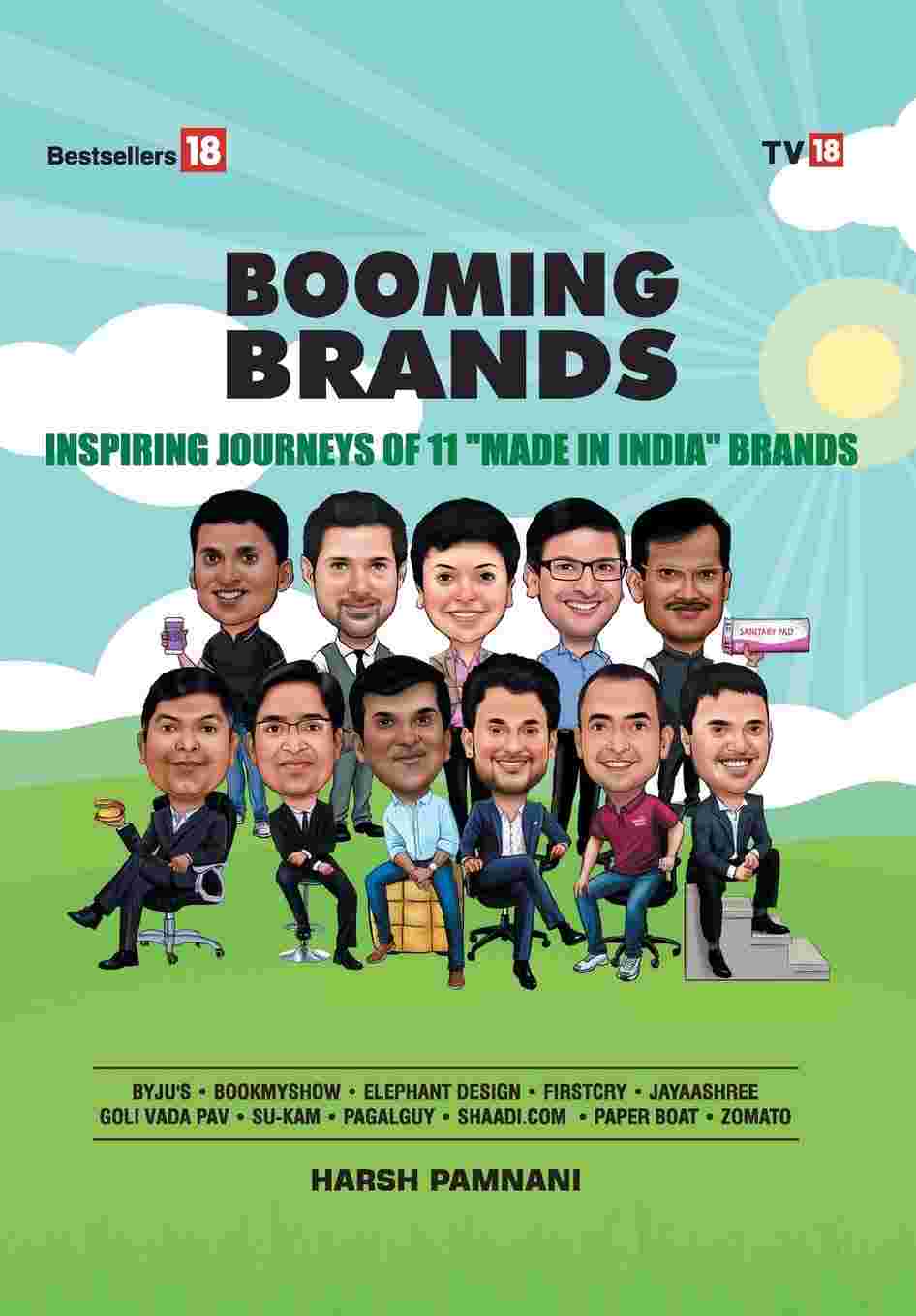 Booming Brands: Inspiring Journeys of 11 "Made in India" Brands (Volume 2) - Harsh Pamnani