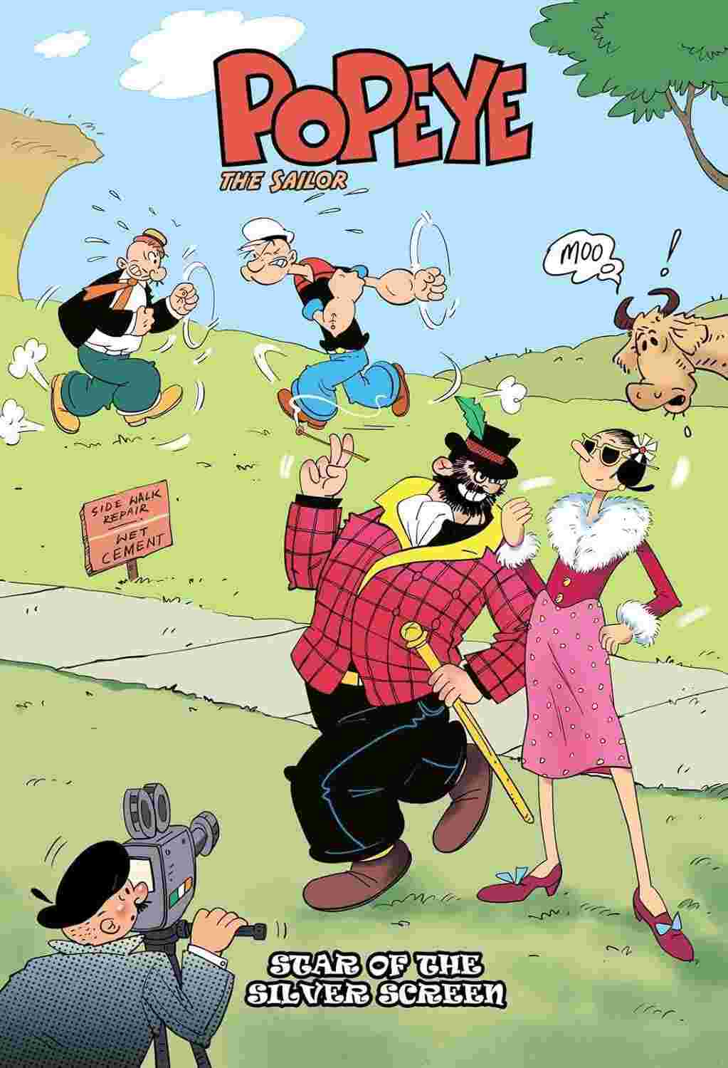 Star of the Silver Screen - Popeye The Sailor By E.C. Segar