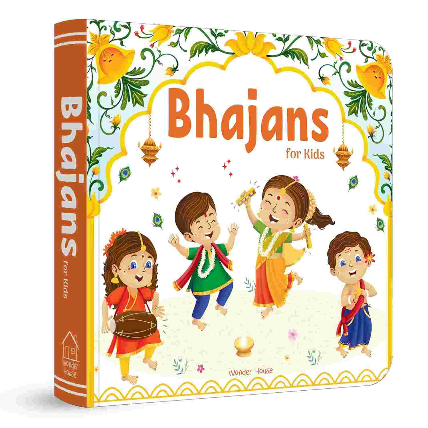 Bhajans for Kids – Illustrated Devotional Song Book for Children