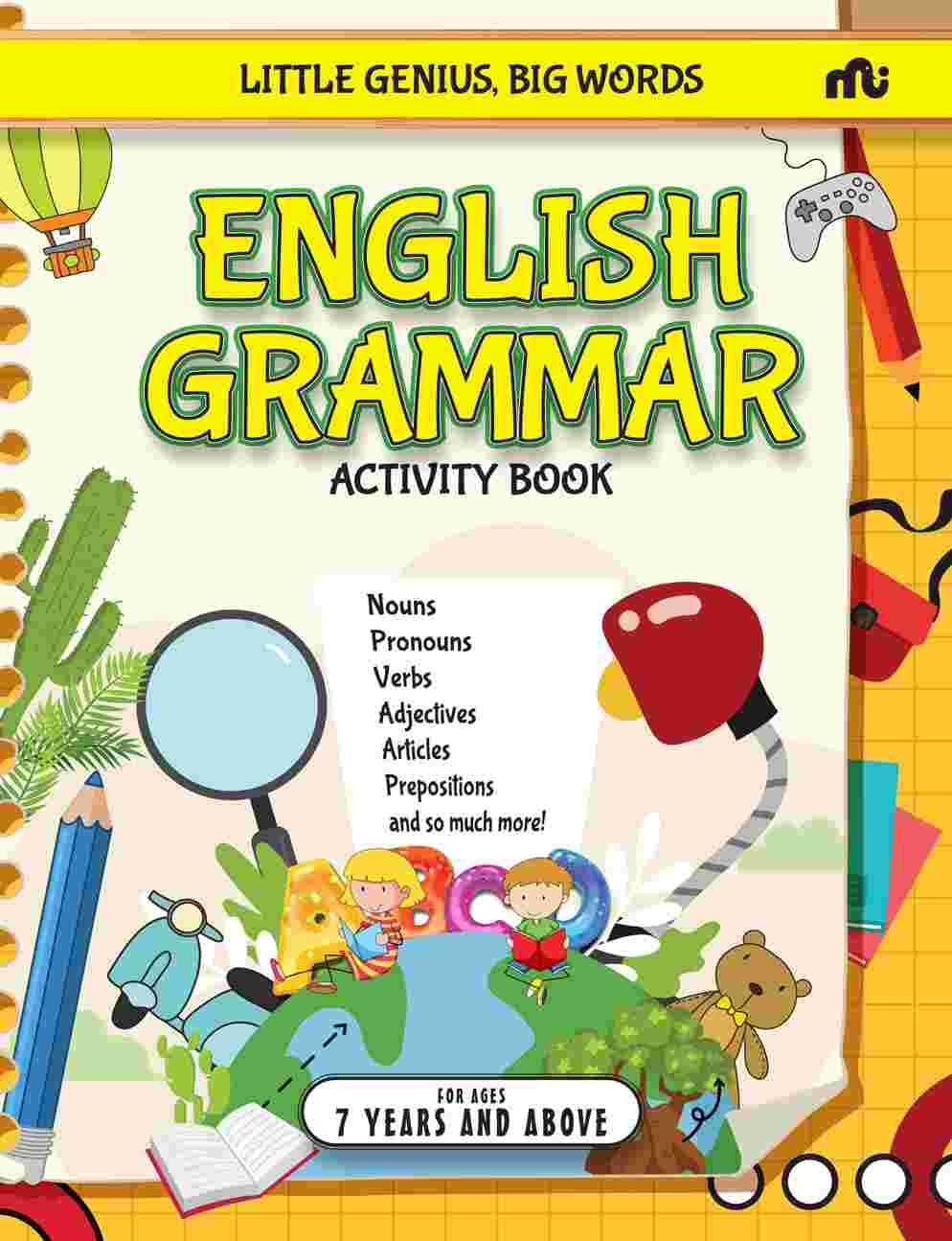 Little Genius, Big Words: English Grammar Activity Book – By Moonstone & Rupa Publications India (Authors)