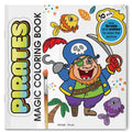 Pirates Magic Coloring Book Mess-Free Water-Reveal Adventure | By Wonder House Books