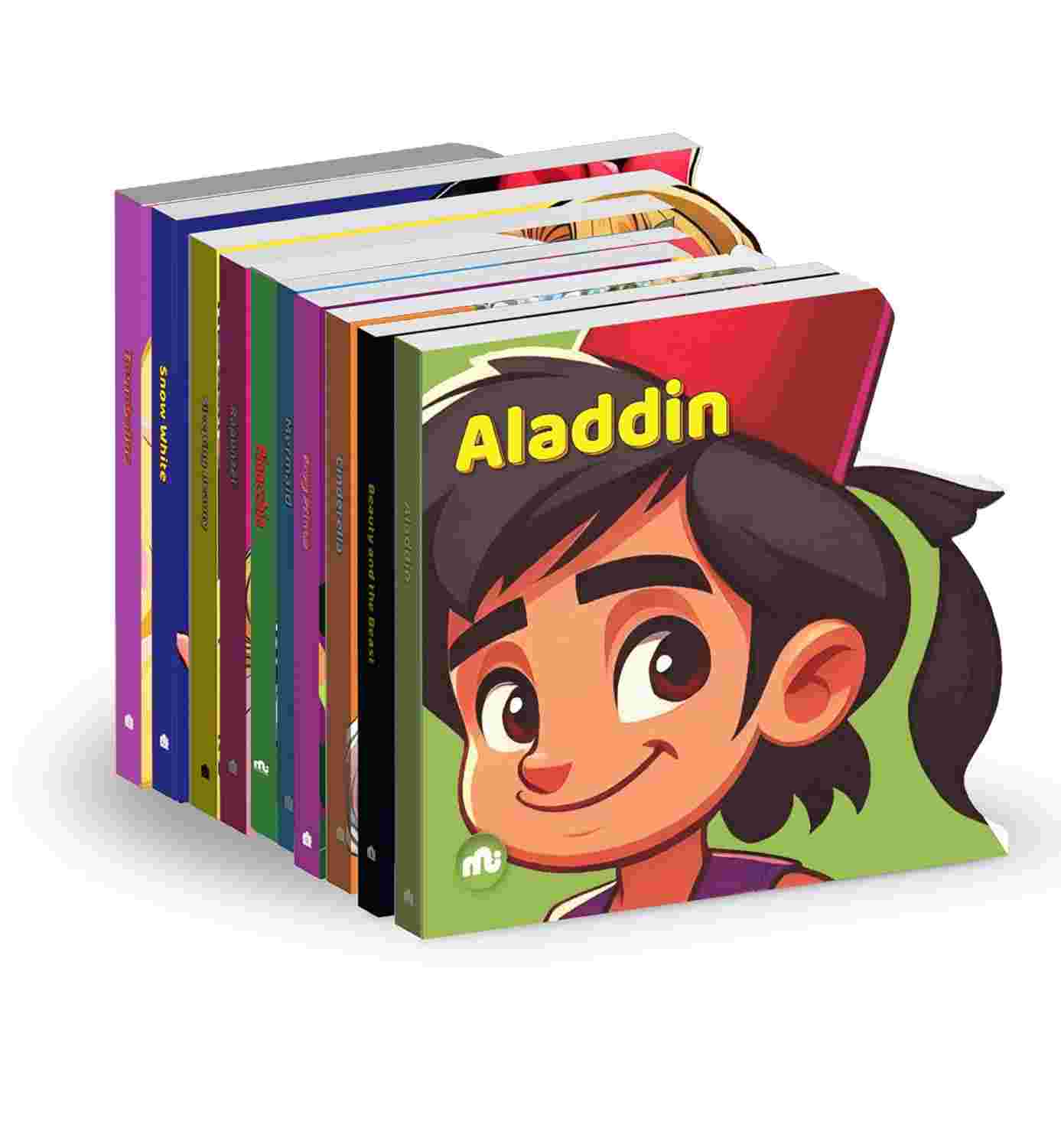 Fairy Tales Board Book for Kids (Pack of 10 Board Books) – By Moonstone & Rupa Publications India (Authors)