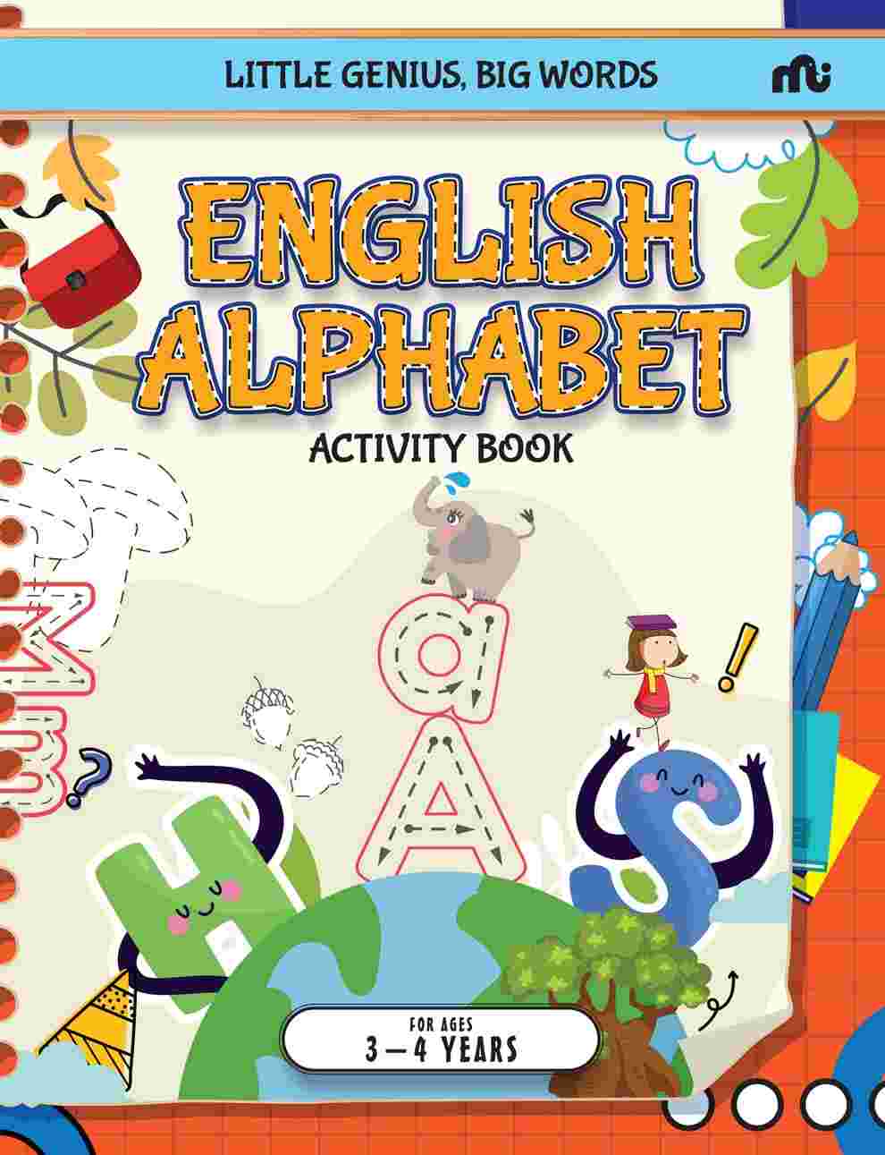 : Little Genius, Big Words: English Alphabet Activity Book – By Moonstone & Rupa Publications India (Authors)