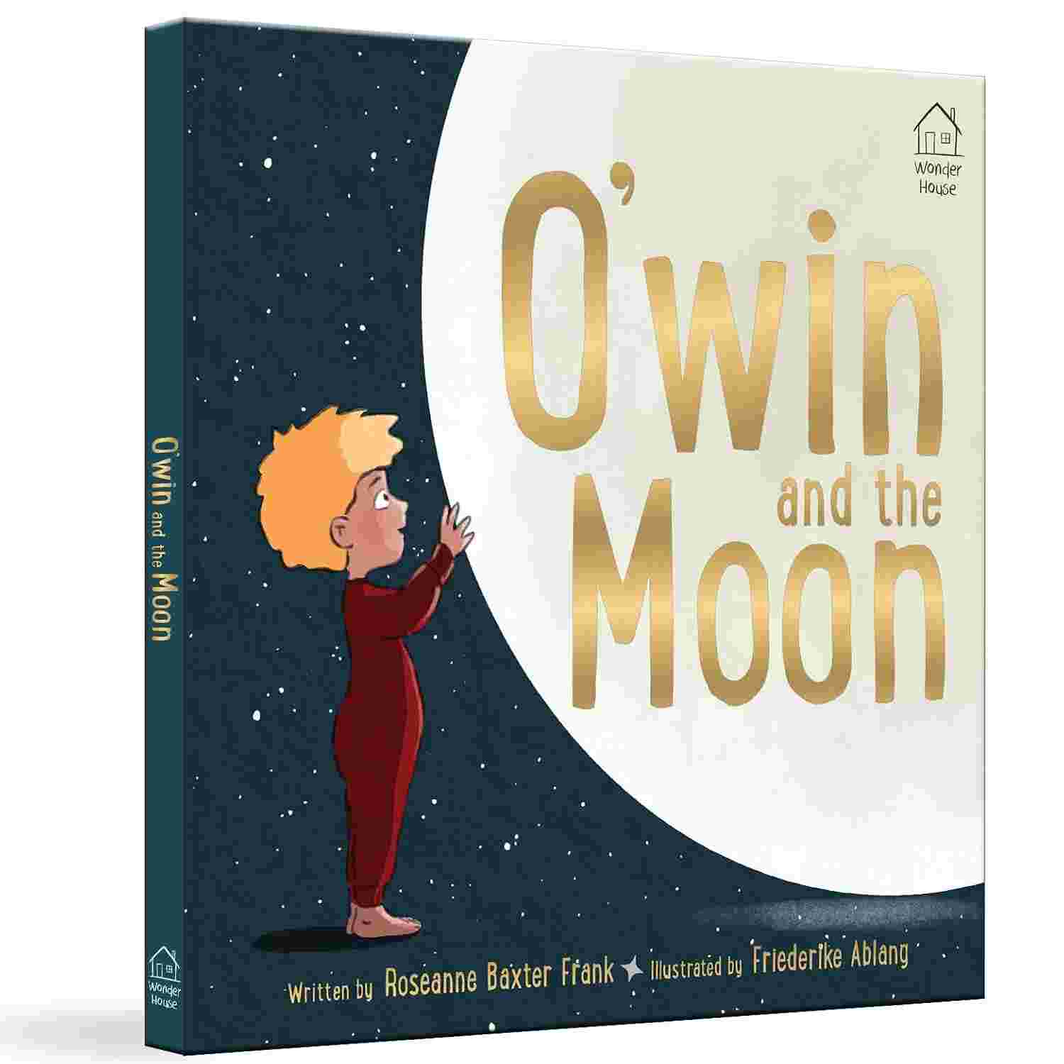O’Win And The Moon: Illustrated Board Book For Kids