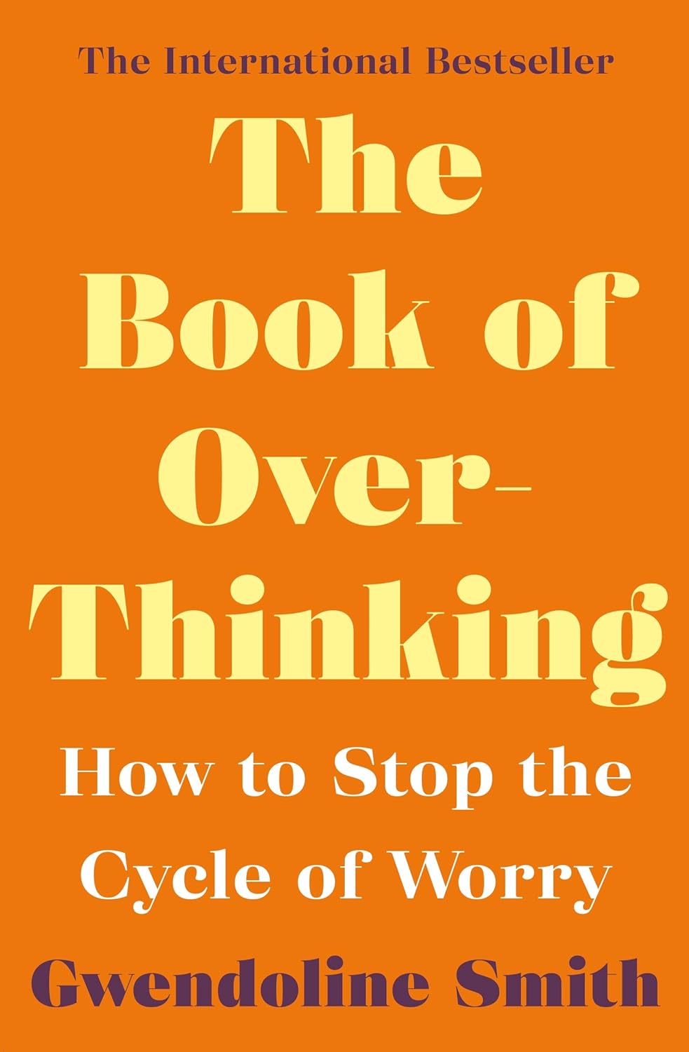 The Book of Overthinking | Gwendoline Smith | CBT | Beetle Bookshop