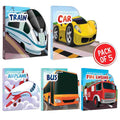 Transport - Shaped Books (Pack of 5)