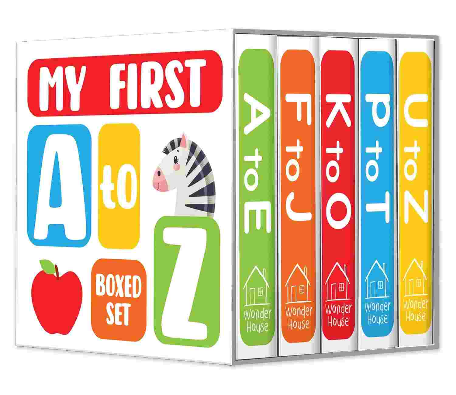 My First A to Z: Boxed Set of 5 Mini Board Books
