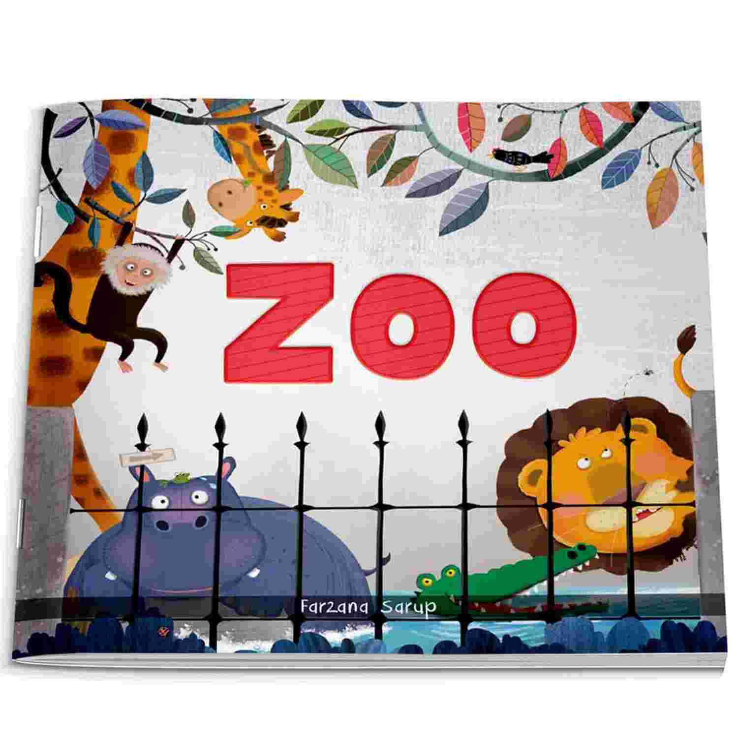 Zoo: Illustrated Book On Zoo Animals By Farzana Sarup (Author), Bonnie Dobkin (Editor)
