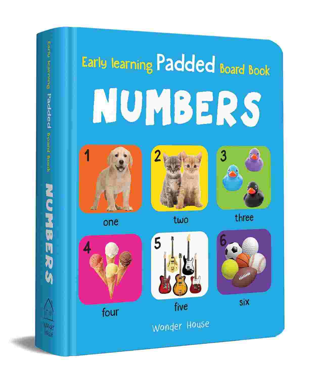 Early Learning Padded Book of Food A Delightful Board Book for Toddlers & Preschoolers (Ages 0–5)