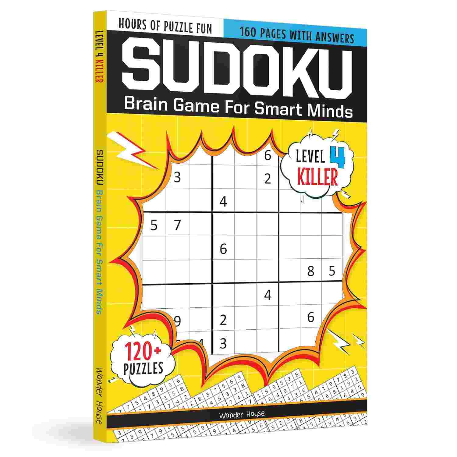 Sudoku - Brain Games For Smart Minds (Level 4: Killer) Published by Wonder House Books