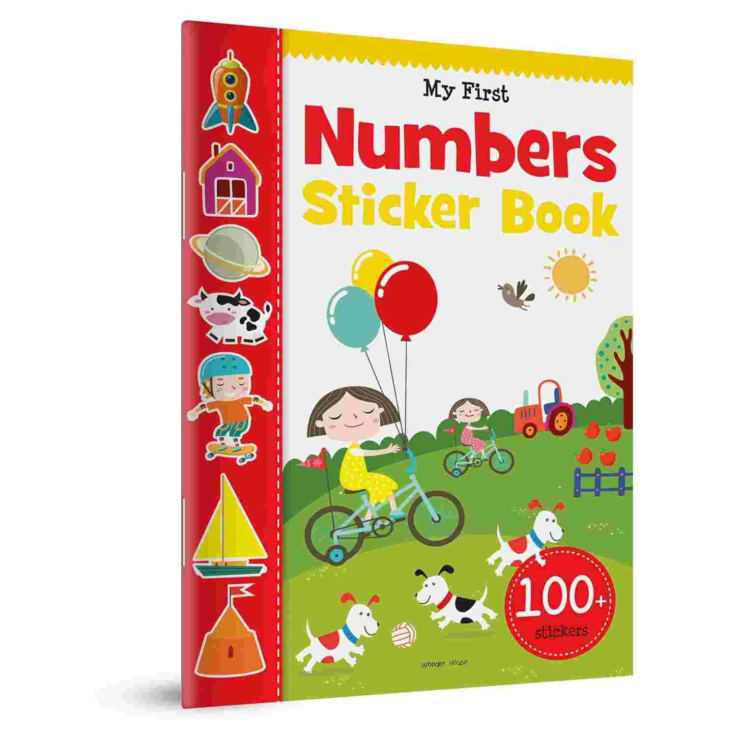 My First Numbers Sticker Book: Exciting Sticker Book With 100+ Stickers