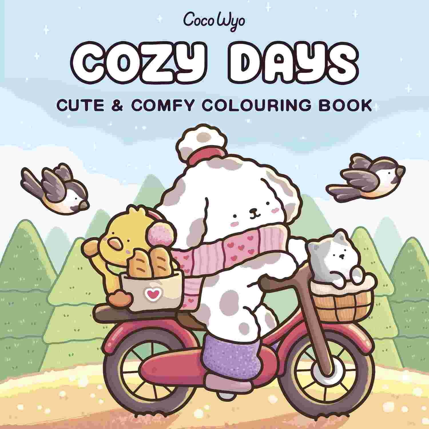 Cozy Days: Coloring Books for Adults