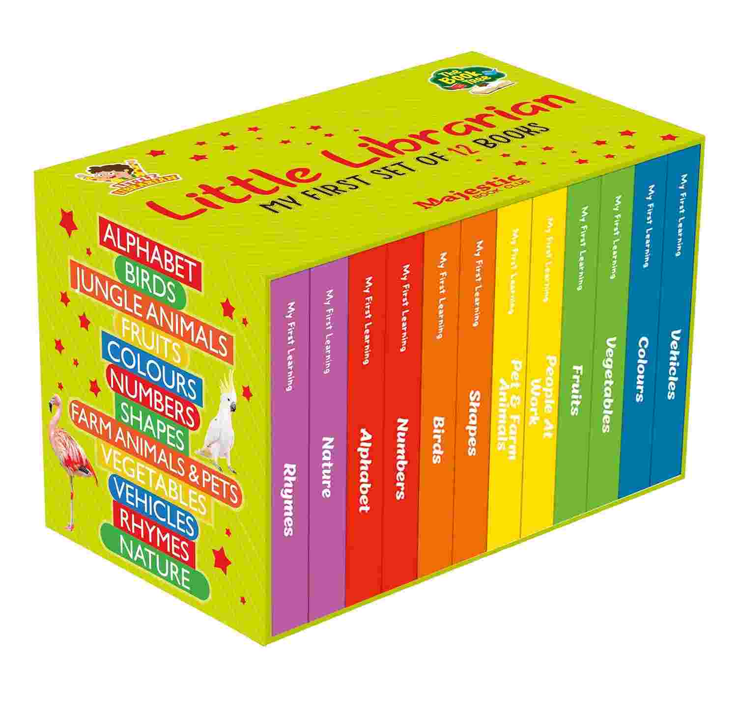 My First Little Librarian: Boxset of 12 Best Board Books for Kids - THE BOOK TREE