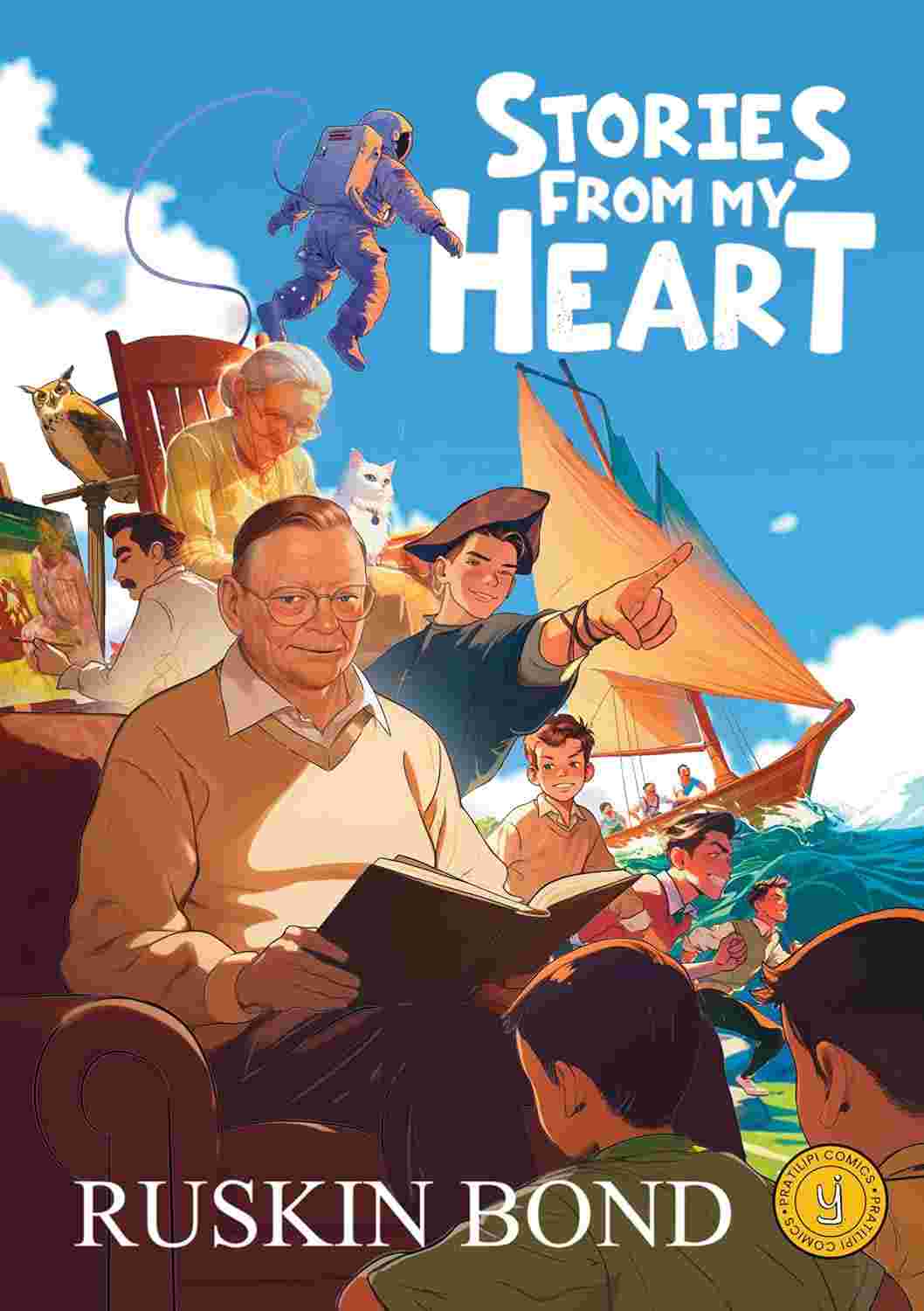Stories From My Heart: Best Illustrated Comic Book for Kids by Ruskin Bond