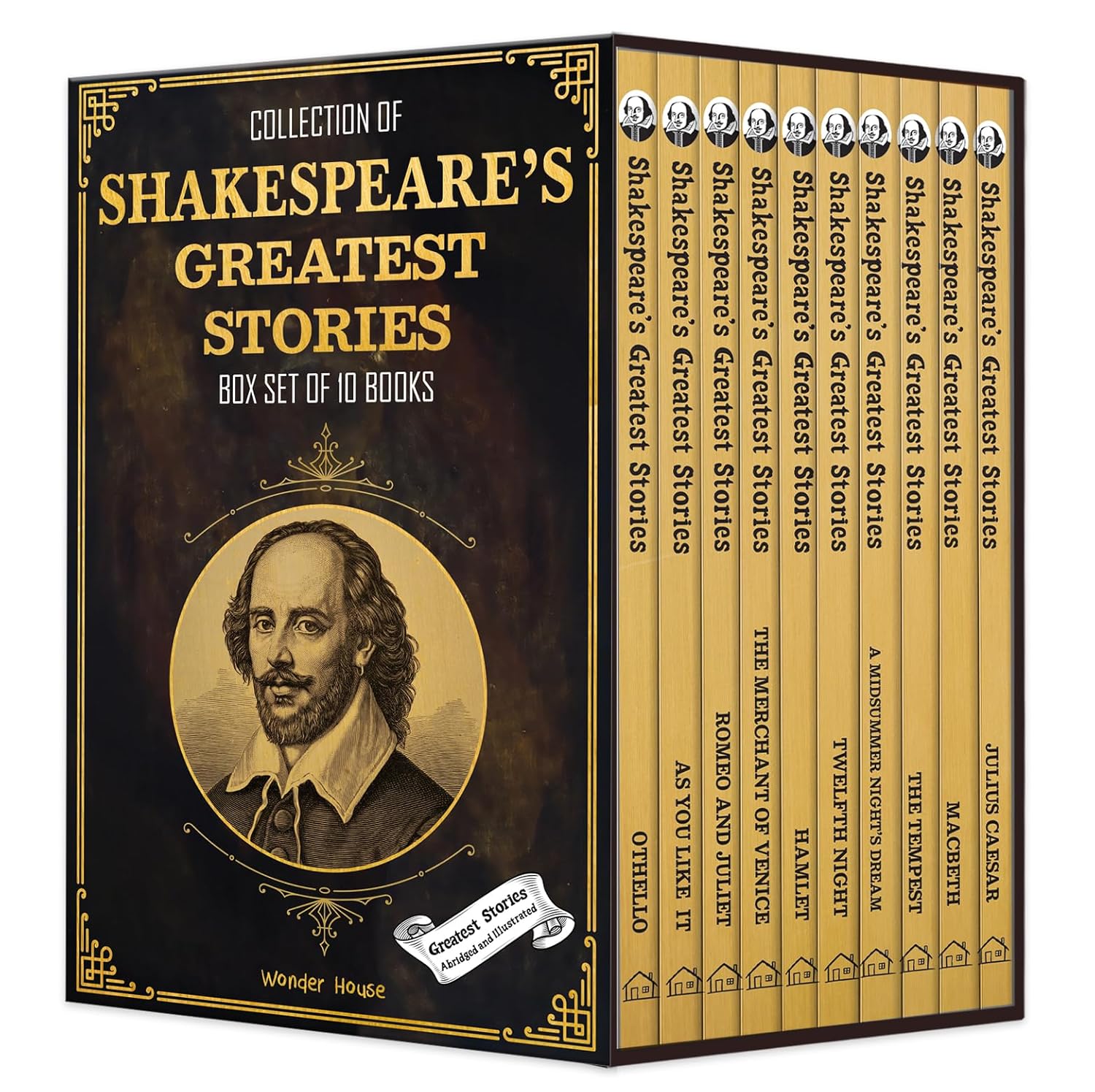 Shakespeare's Greatest Stories (10 Book Box Set) | Beetle Bookshop