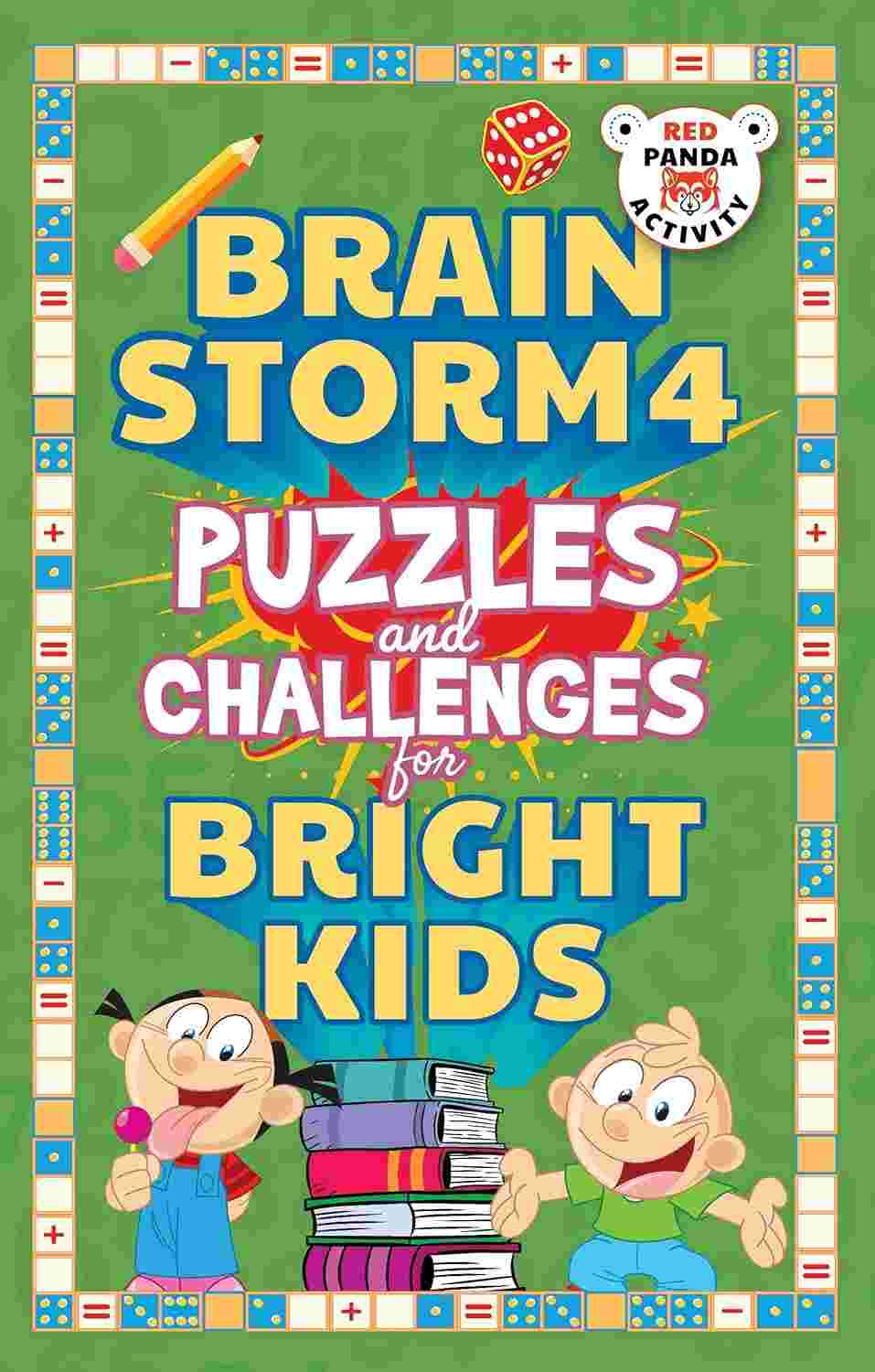 Brain Storm 4: Puzzles and Challenges for Smart Kids by Red Panda