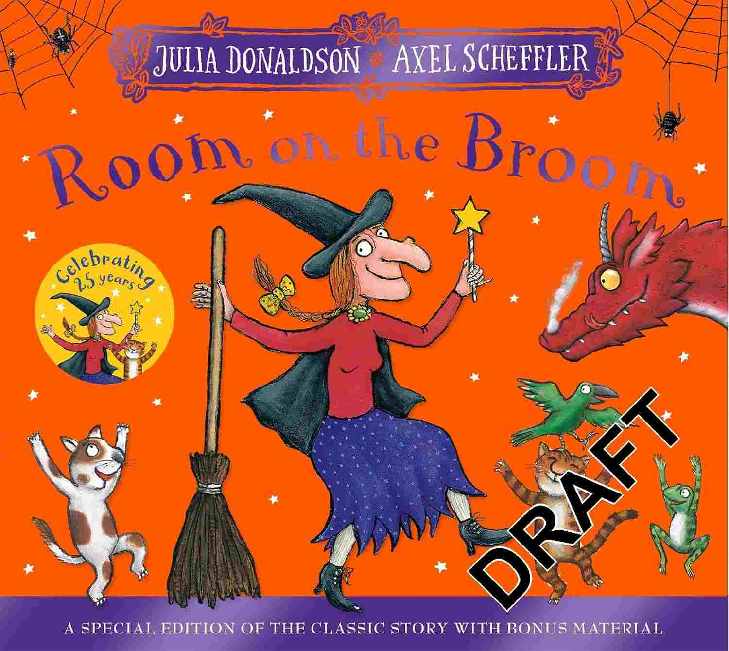 Room on the Broom 25th Anniversary Edition - Julia Donaldson | Buy Online at Beetle Bookshop