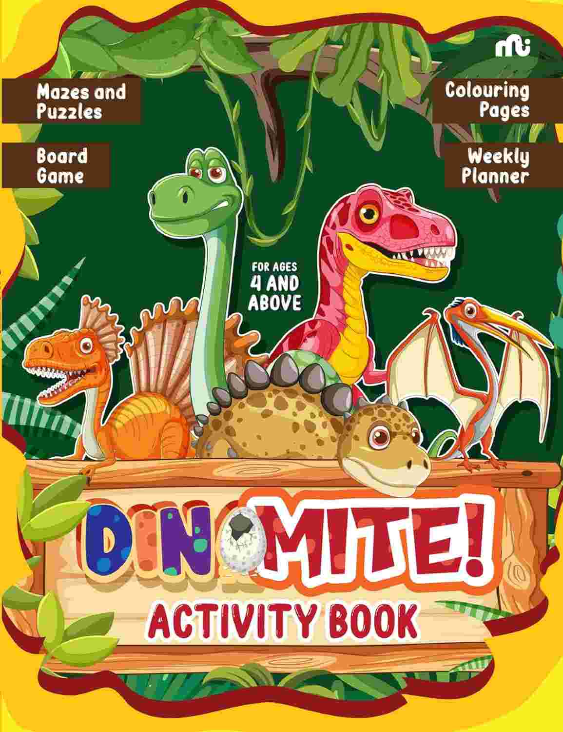 Dinomite Activity Book – By Moonstone & Rupa Publications India (Authors)