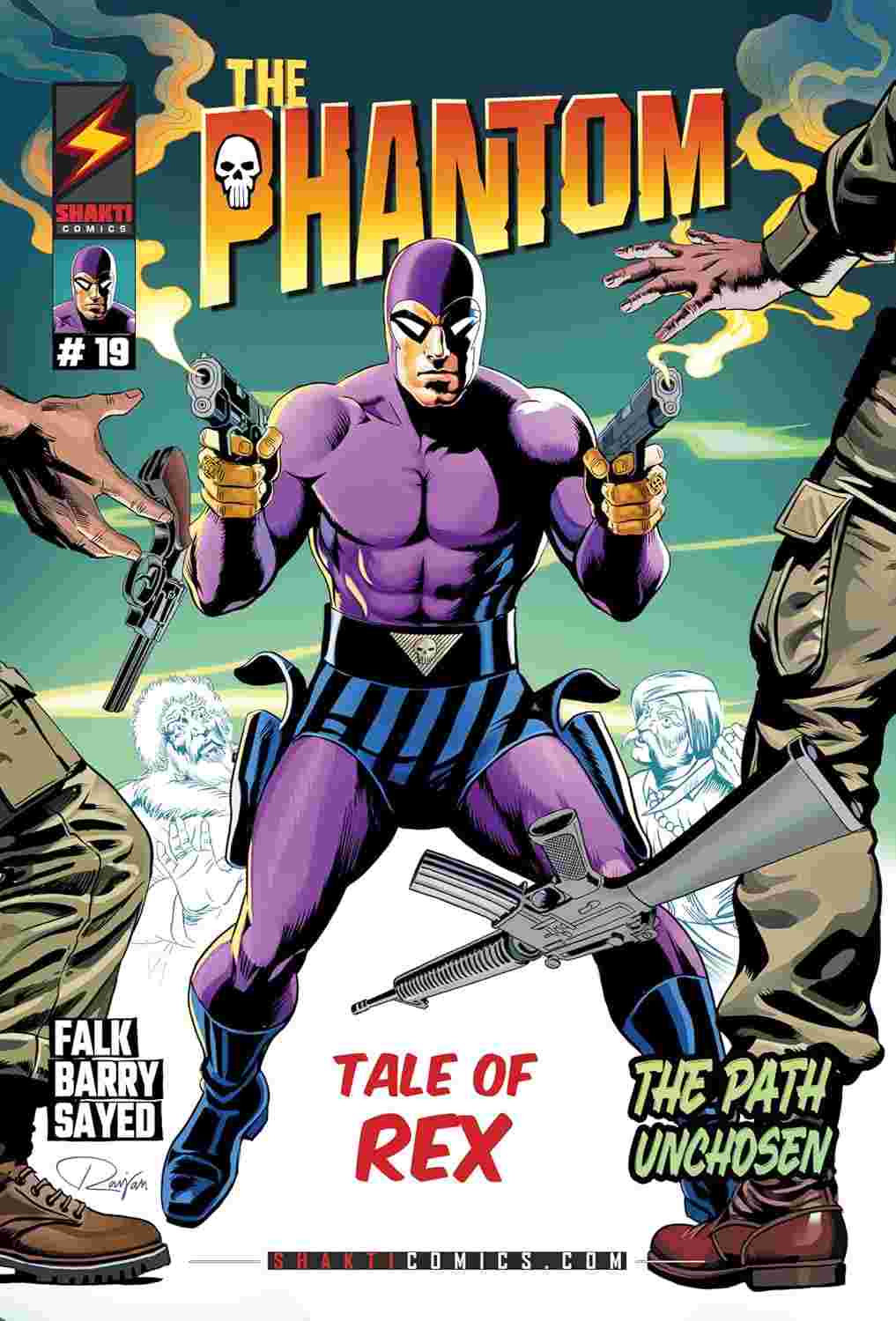 The Phantom: Tale of Rex – The Path Unchosen (The Phantom #19) By Lee Falk (Author) & Sy Barry (Illustrator)