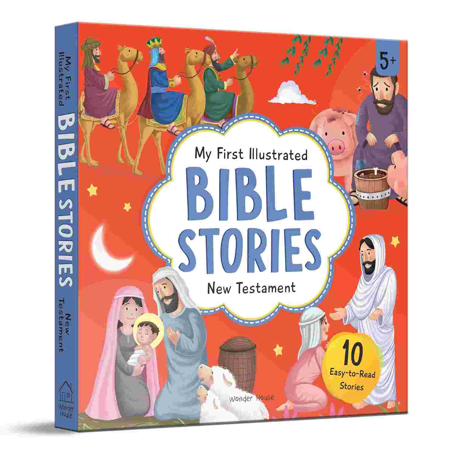 My First Illustrated Bible Stories: New Testament By Wonder House Books