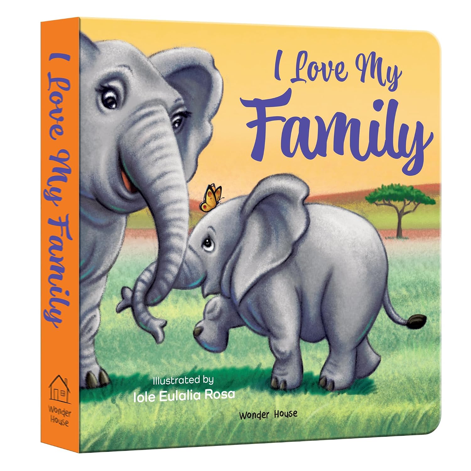 I Love My Family Board Book | Eulalia Rosa | Beetle Bookshop