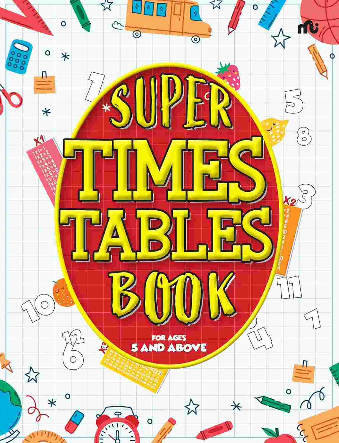 Super Times Table Book – Moonstone & Rupa Publications India