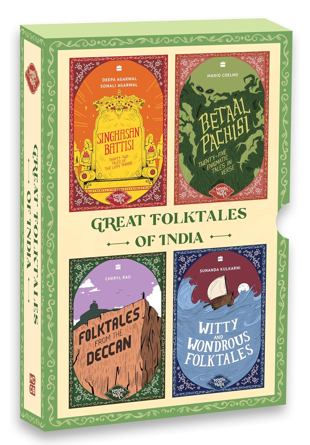 Roots Of India: The Great Folktales Of India (4-Book Boxset)