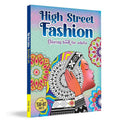 High Street Fashion Coloring Book for Adults