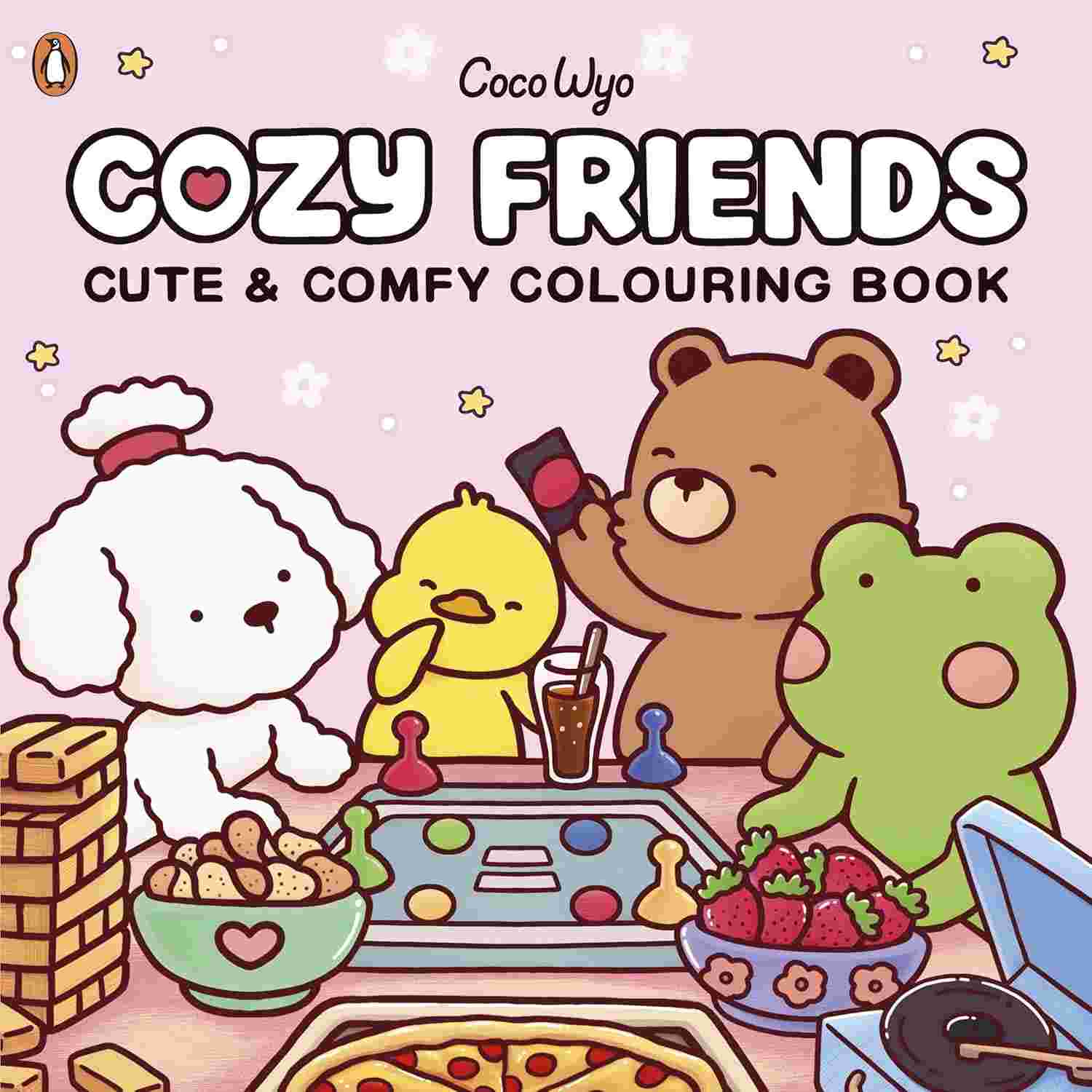 Cozy Friends: Coloring Books for Adults