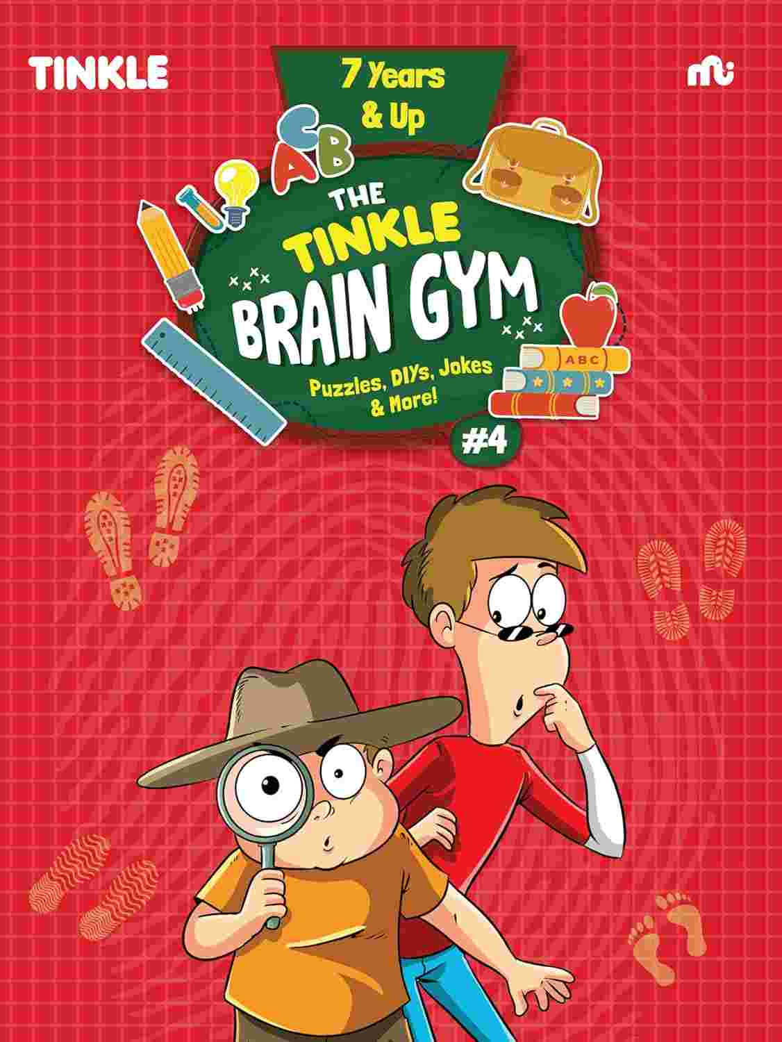 The Tinkle Brain Gym #4: Puzzles, DIYs, Jokes & More! – Moonstone, Tinkle & Rupa Publications India