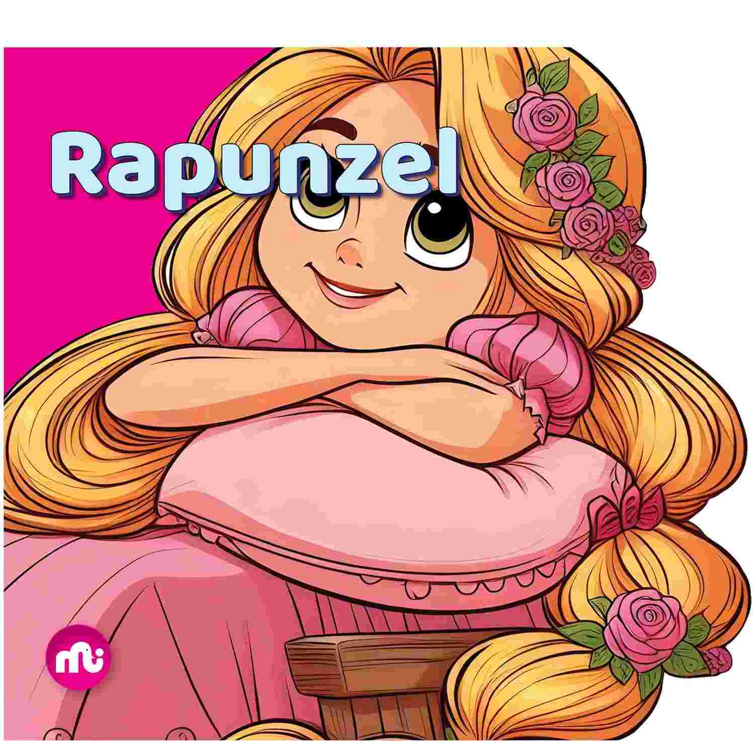 Cutout Board Book: Rapunzel – By Moonstone & Rupa Publications India (Published by Rupa Publications India)
