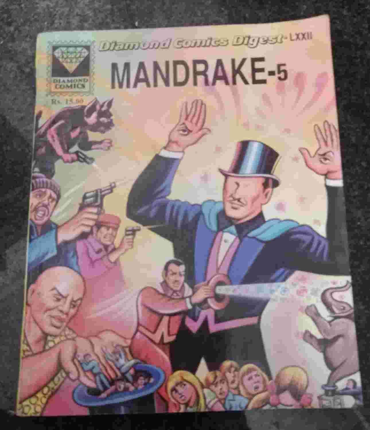 Diamond Comics Digest Mandrake (English) - Issue No. 5 (Series LXXII) - Vintage Paperback - Lee Falk