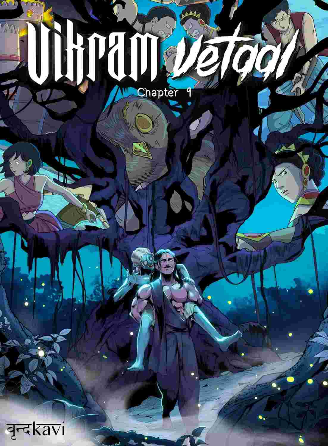 Vikram Vetaal Chapter 9 Comic Book in English: Moral Tales Collection - Vrindkavi Studios