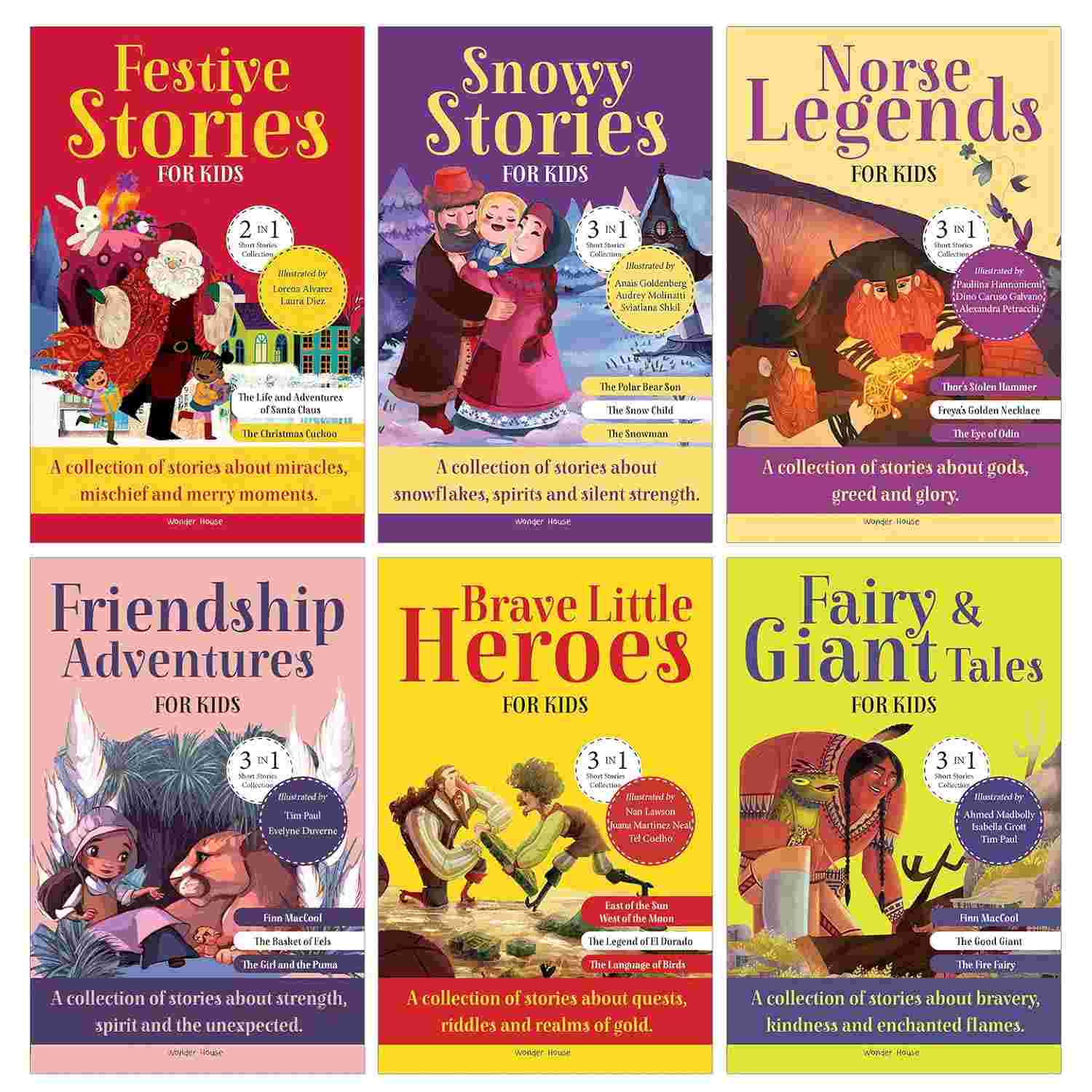 A Collection Of Stories About Friendship And Adventures (Pack Of 6 Books) Batch 2