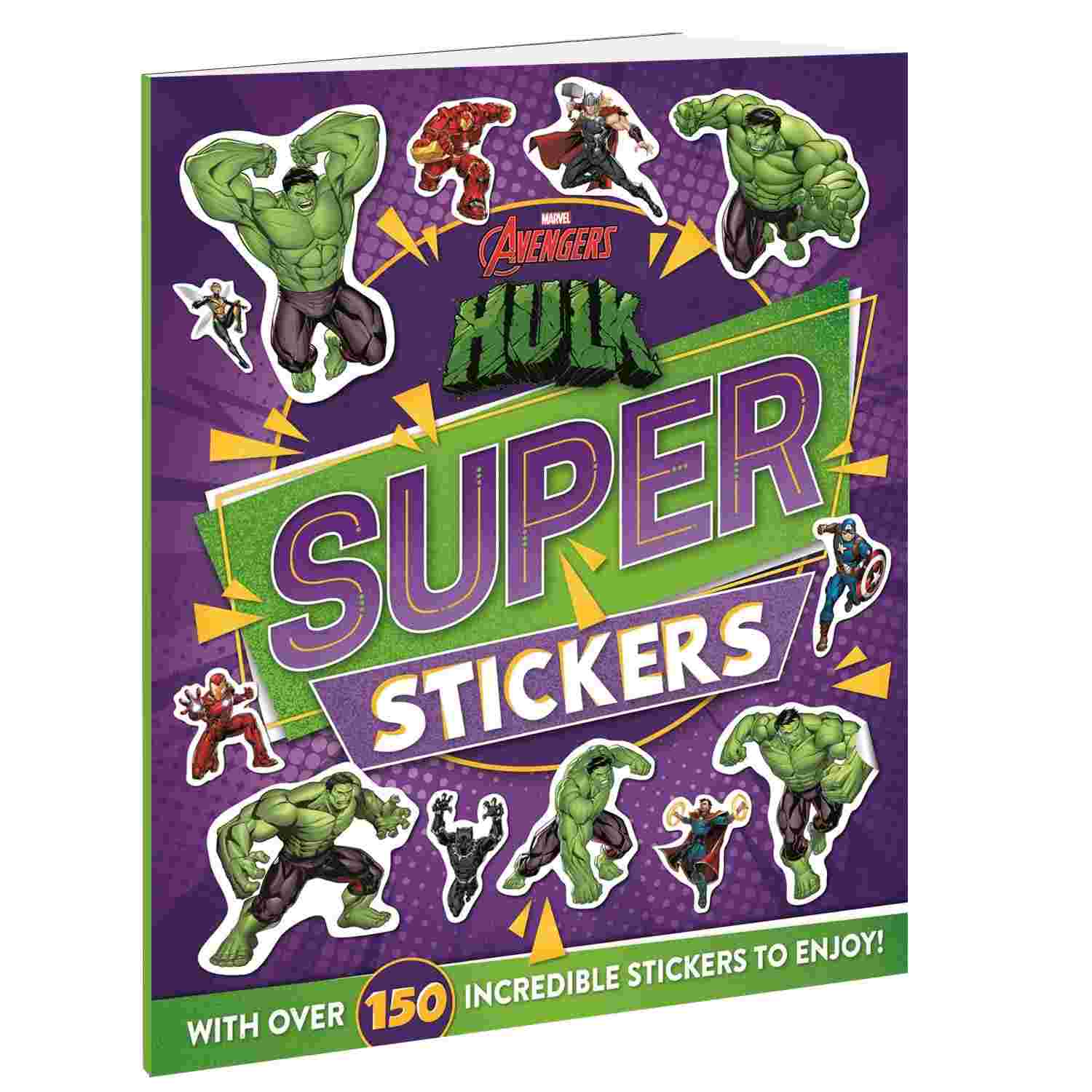 Marvel Hulk Super: Colouring, Stickers & Activities Book - Parragon