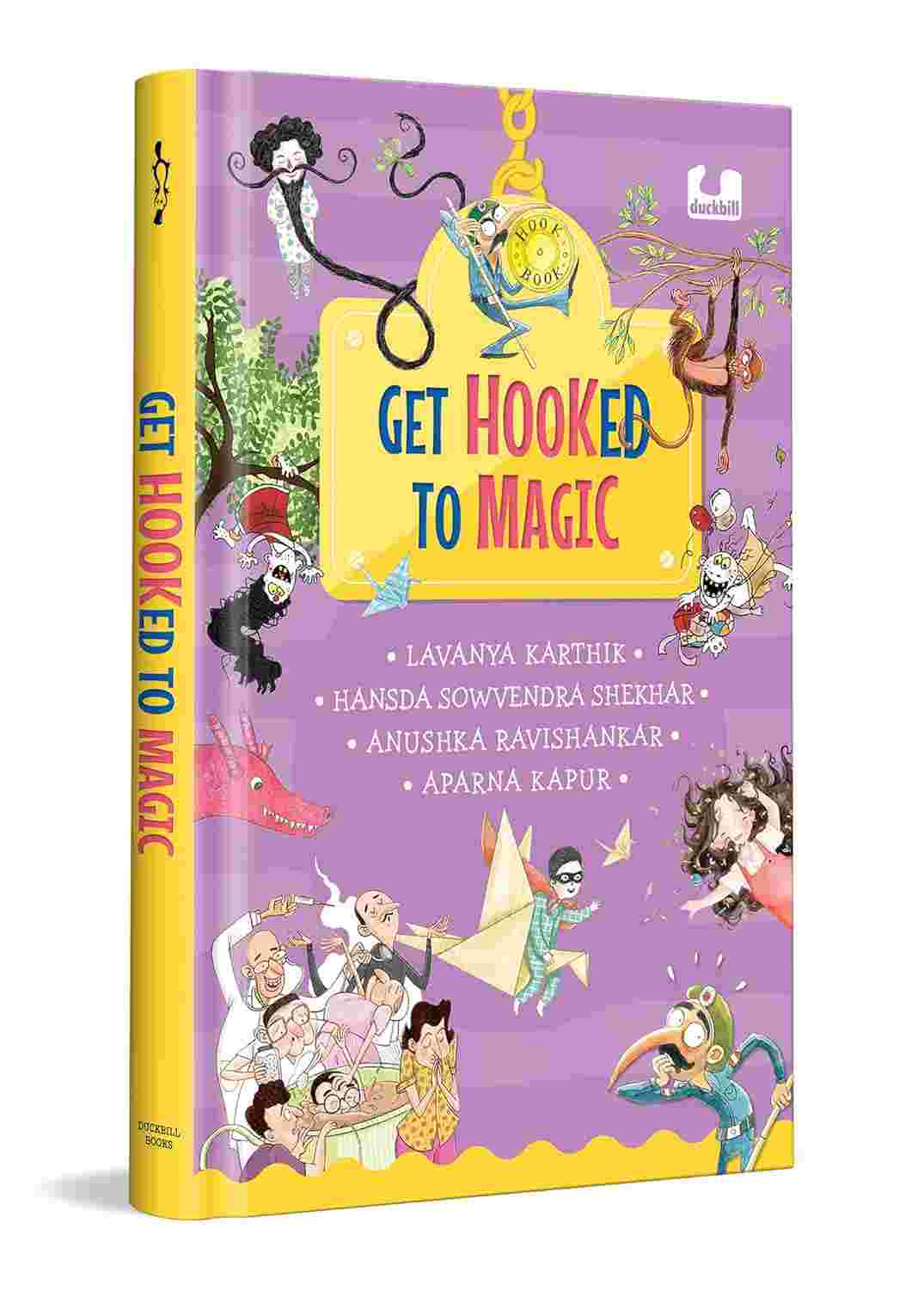 Get Hooked to Magic: A 4-in-1 Gorgeously Illustrated Story Collection
