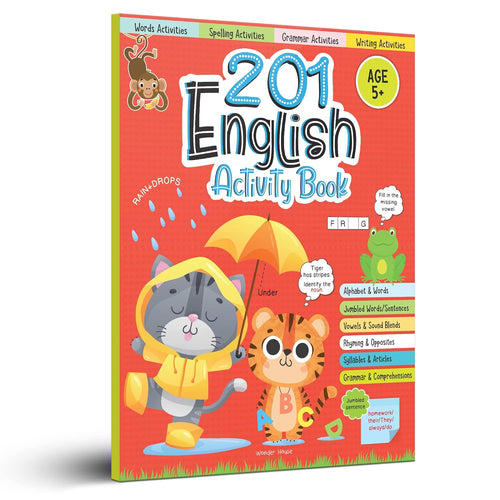 201 English Activity Book Grammar & Vocabulary | Beetle Bookshop